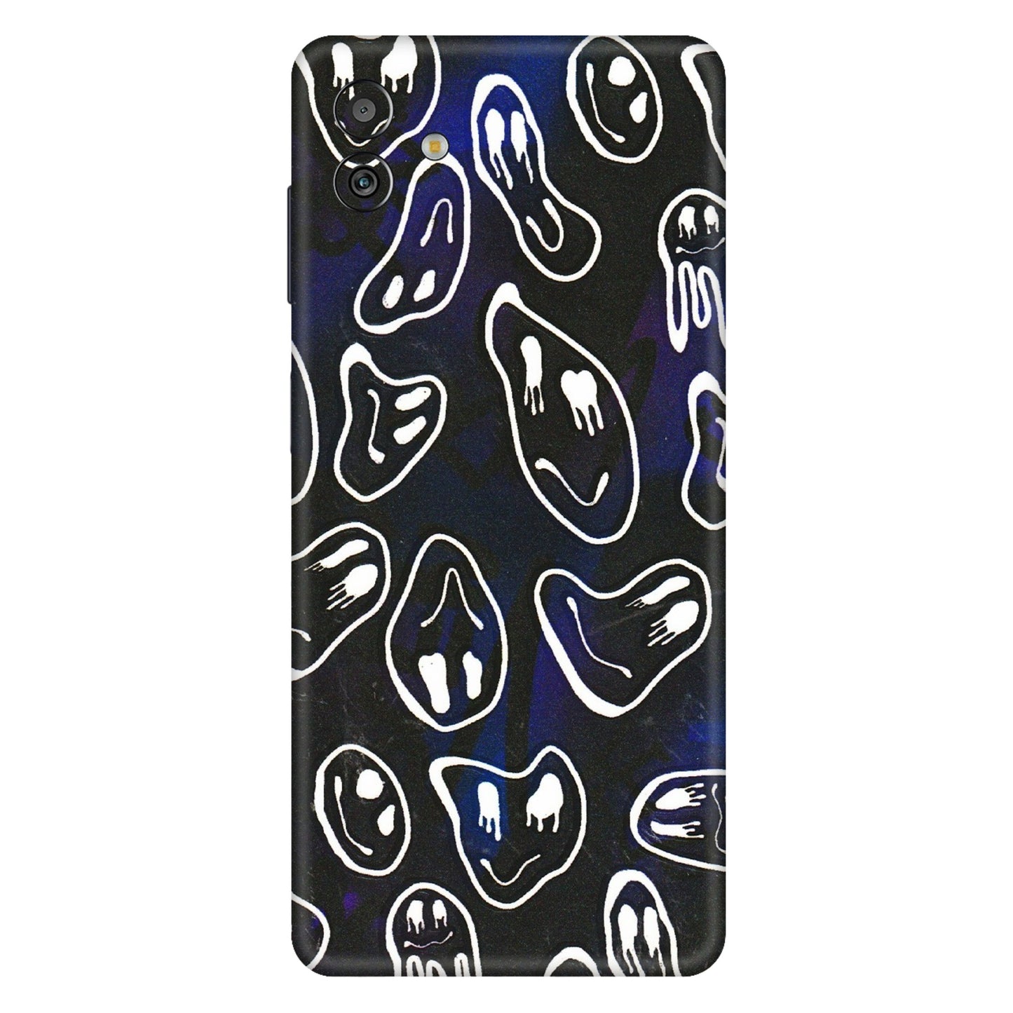 Samsung M/F/Note/Flip and C Phone Skins (All Models) - Distorted Smileys - 3D Embossed Finish (L-92) Samsung Galaxy M13 (5G)