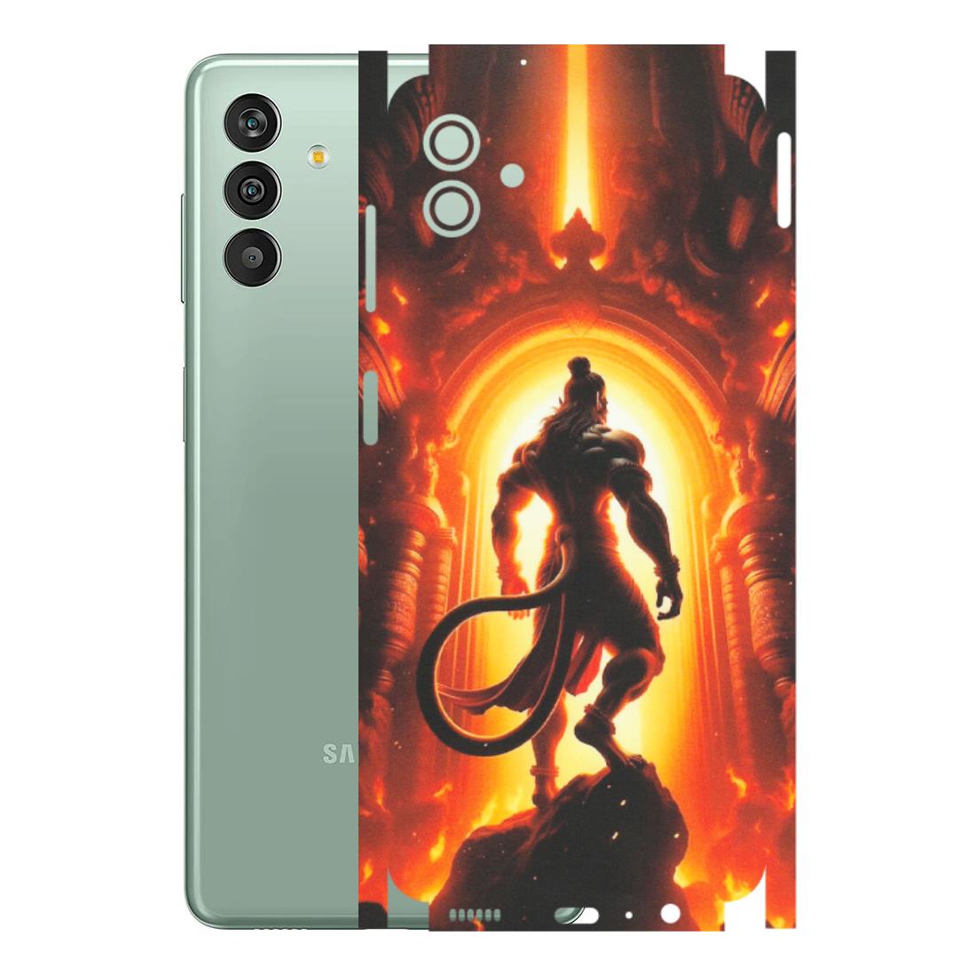 Samsung M/F/Note/Flip and C Phone Skins (All Models) - HanumanJi - Matte Finish (M-06) Samsung Galaxy M13 (5G)