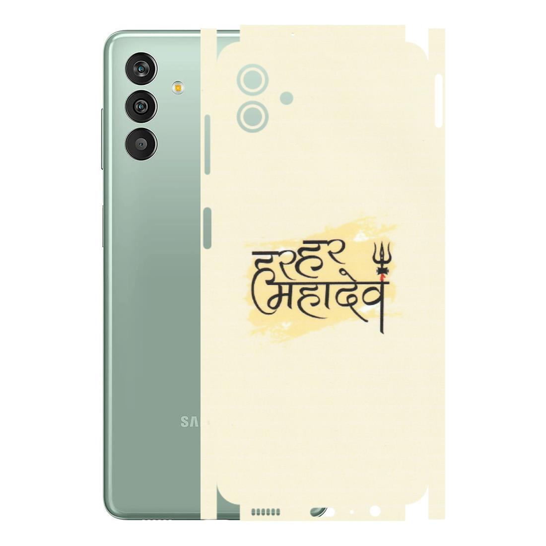 Samsung M/F/Note/Flip and C Phone Skins (All Models) - Har Har Mahadev - Matte Finish (M-10) Samsung Galaxy M13 (5G)
