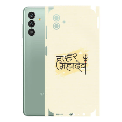 Samsung M/F/Note/Flip and C Phone Skins (All Models) - Har Har Mahadev - Matte Finish (M-10) Samsung Galaxy M13 (5G)