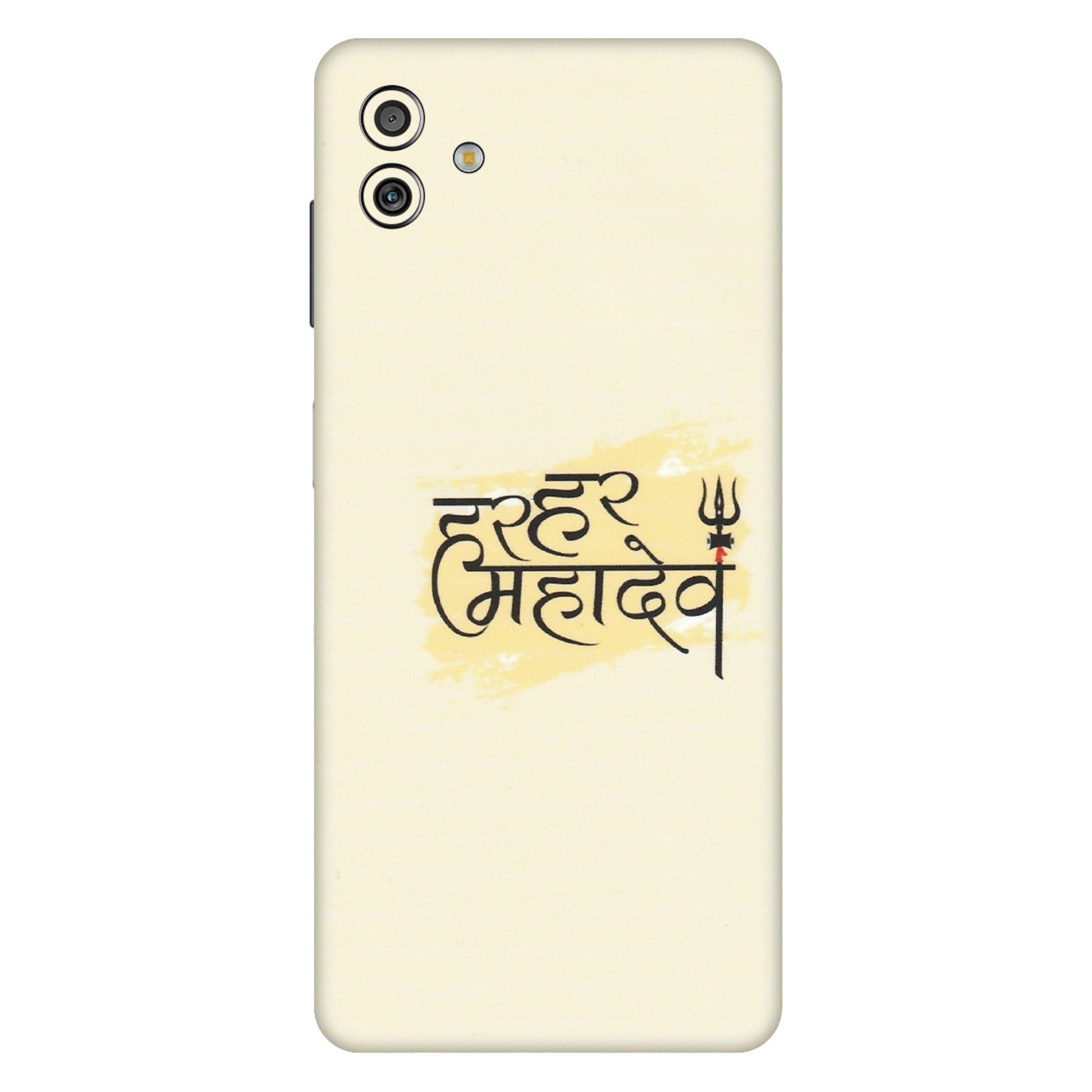 Samsung M/F/Note/Flip and C Phone Skins (All Models) - Har Har Mahadev - Matte Finish (M-10) Samsung Galaxy M13 (5G)
