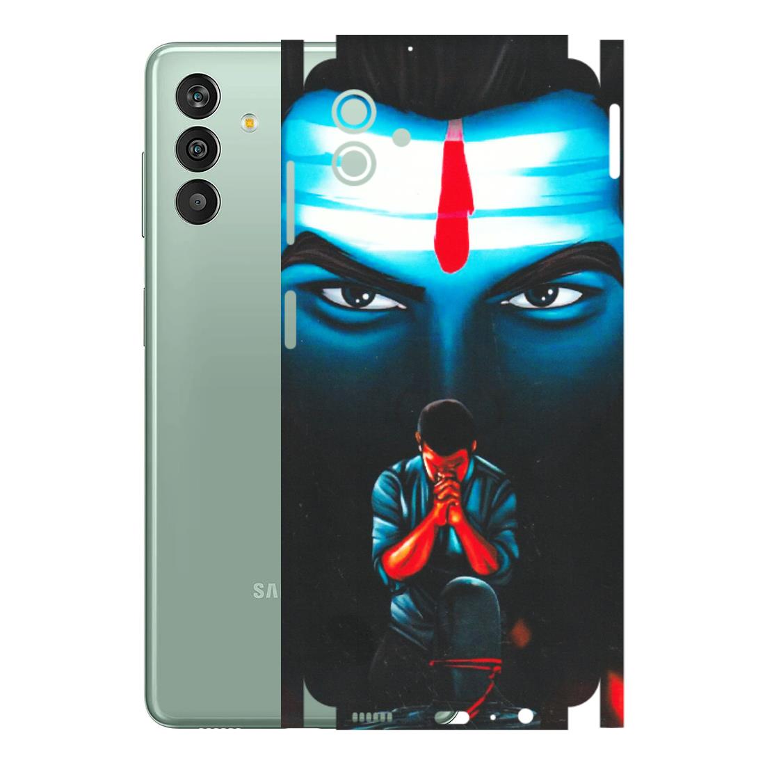Samsung M/F/Note/Flip and C Phone Skins (All Models) - Mahakal Bhakt - Matte Finish (M-112) Samsung Galaxy M13 (5G)