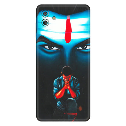 Samsung M/F/Note/Flip and C Phone Skins (All Models) - Mahakal Bhakt - Matte Finish (M-112) Samsung Galaxy M13 (5G)