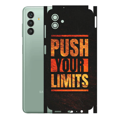 Samsung M/F/Note/Flip and C Phone Skins (All Models) - Push Your Limits - Matte Finish (M-118) Samsung Galaxy M13 (5G)