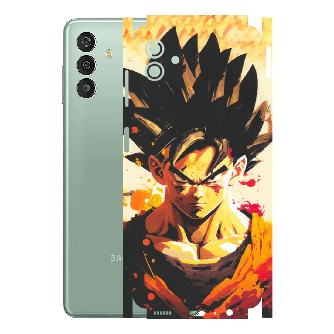 Samsung M/F/Note/Flip and C Phone Skins (All Models) - Angry Goku - Matte Finish (M-12) Samsung Galaxy M13 (5G)