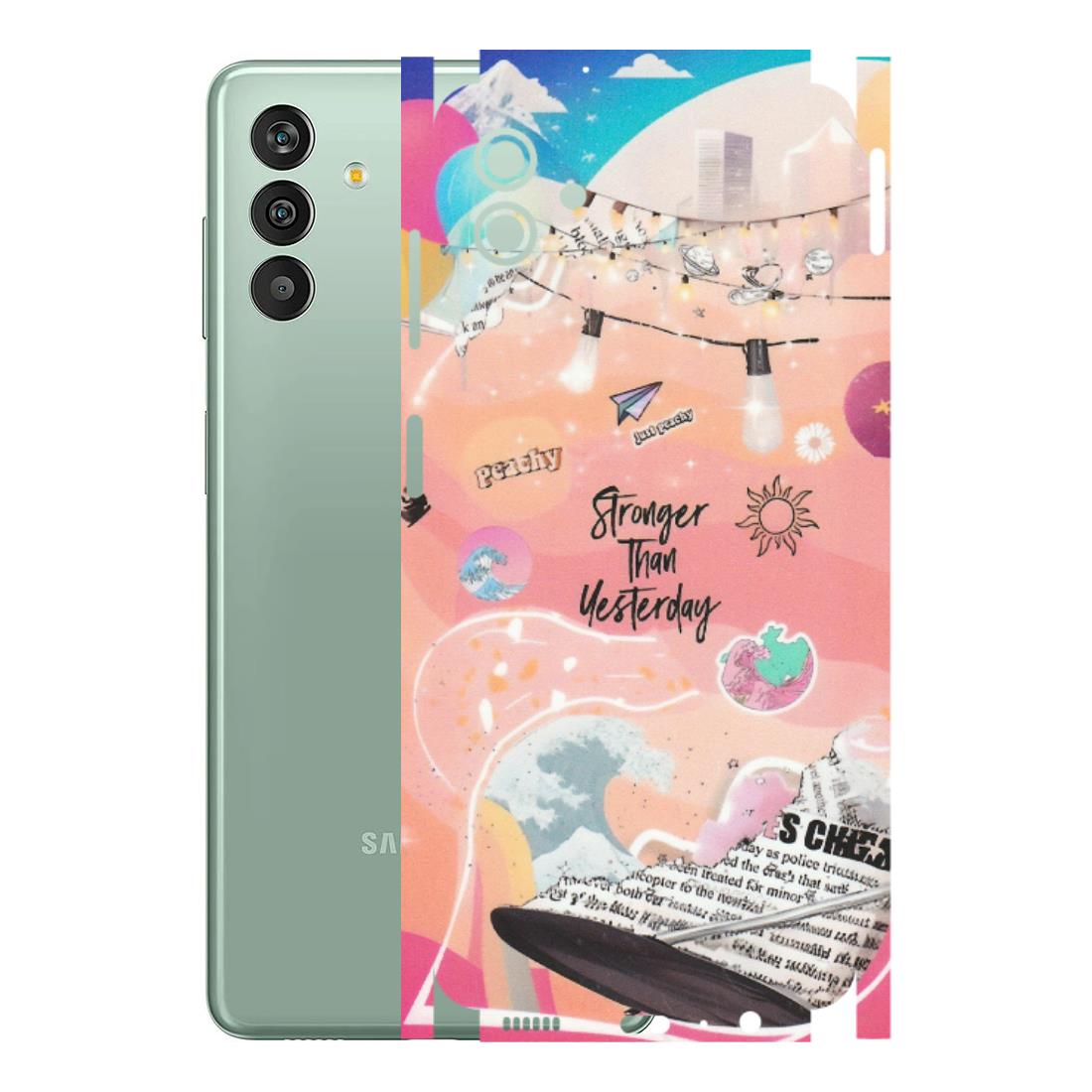 Samsung M/F/Note/Flip and C Phone Skins (All Models) - Stronger Then Yesterday - Matte Finish (M-128) Samsung Galaxy M13 (5G)