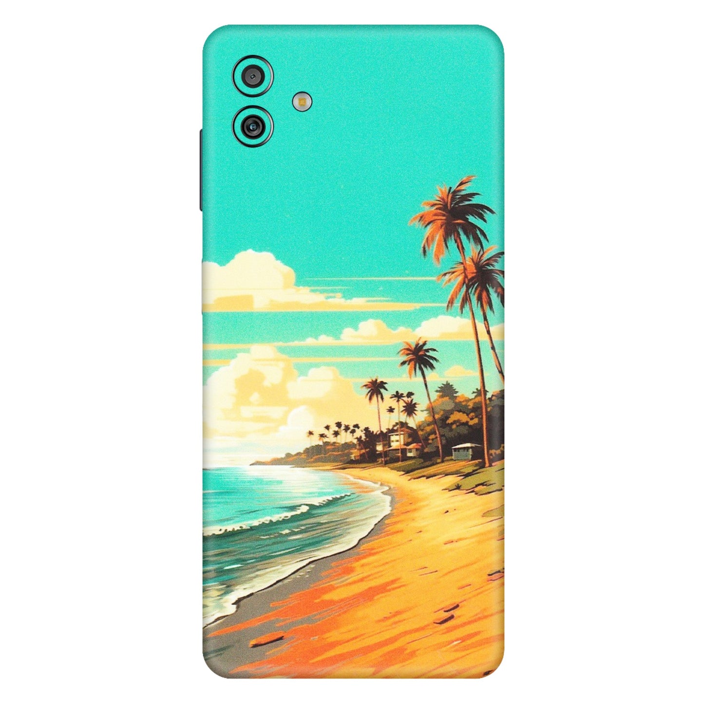 Samsung M/F/Note/Flip and C Phone Skins (All Models) - Miami Beach - Matte Finish (M-136) Samsung Galaxy M13 (5G)