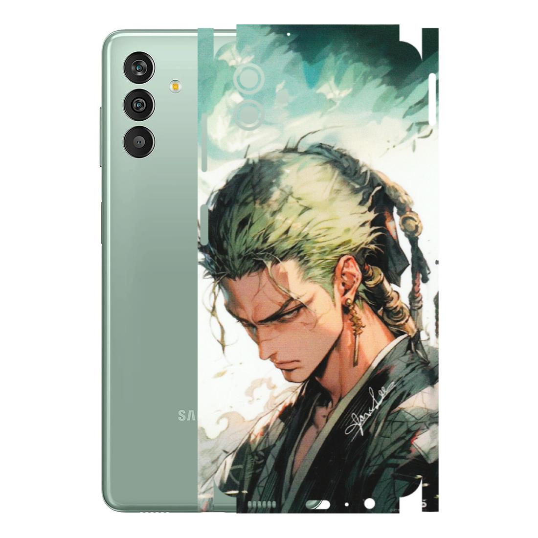Samsung M/F/Note/Flip and C Phone Skins (All Models) - New Roronoa Zoro One Picece Anime - Matte Finish (M-140) Samsung Galaxy M13 (5G)
