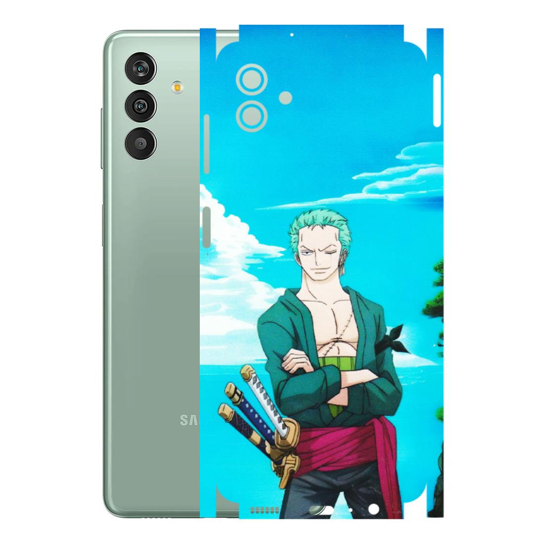 Samsung M/F/Note/Flip and C Phone Skins (All Models) - Cool Swordman Zoro Anime - Matte Finish (M-143) Samsung Galaxy M13 (5G)