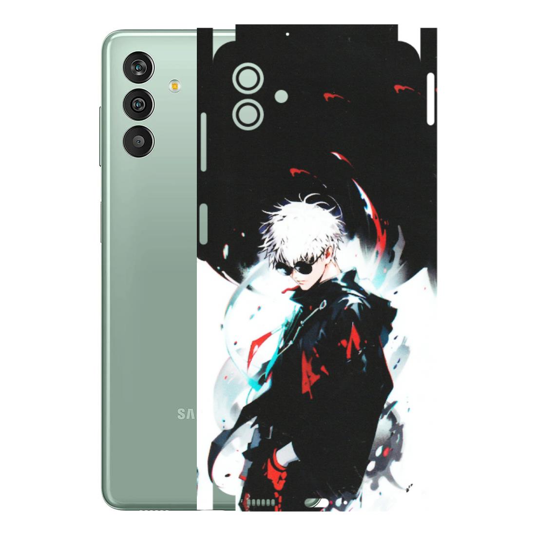 Samsung M/F/Note/Flip and C Phone Skins (All Models) - Gojo Powerful Charater Kaisen Anime - Matte Finish (M-144) Samsung Galaxy M13 (5G)