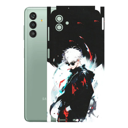 Samsung M/F/Note/Flip and C Phone Skins (All Models) - Gojo Powerful Charater Kaisen Anime - Matte Finish (M-144) Samsung Galaxy M13 (5G)