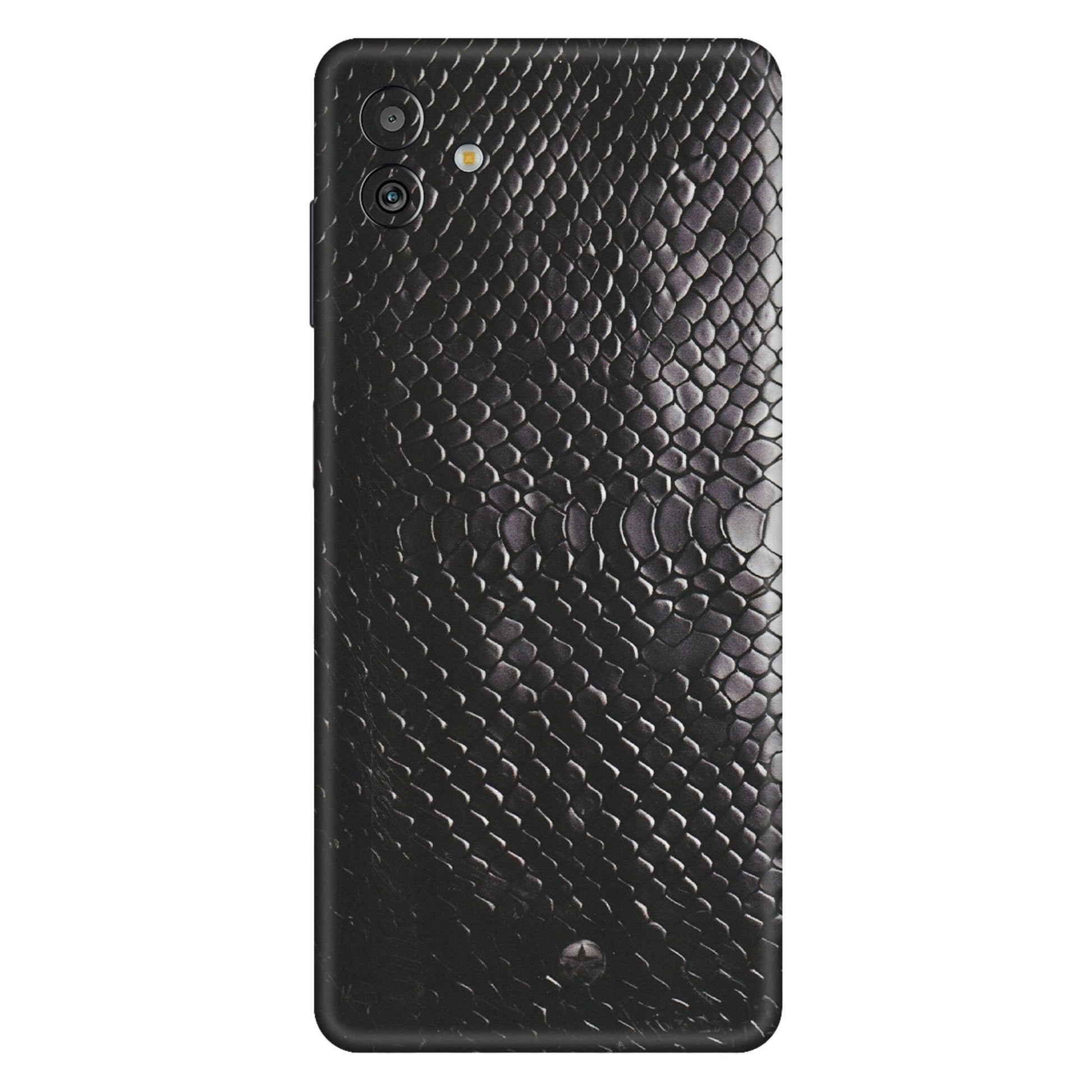 Samsung M/F/Note/Flip and C Phone Skins (All Models) - Black Snack Leather - Matte Finish (M-147) Samsung Galaxy M13 (5G)