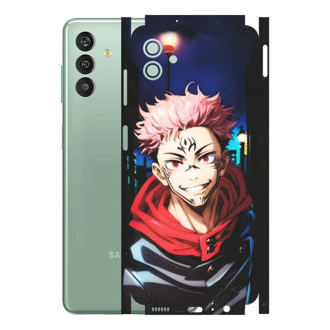 Samsung M/F/Note/Flip and C Phone Skins (All Models) - Yuji Itadori Funny Face Anime - Matte Finish (M-152) Samsung Galaxy M13 (5G)