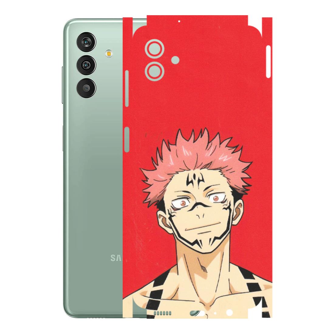 Samsung M/F/Note/Flip and C Phone Skins (All Models) - Ryomen Sukuna Fun Anime - Matte Finish (M-153) Samsung Galaxy M13 (5G)
