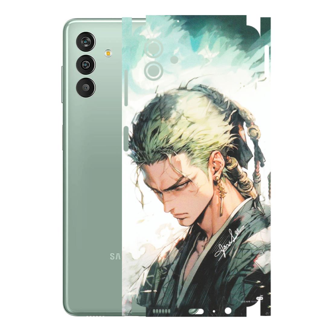Samsung M/F/Note/Flip and C Phone Skins (All Models) - Pirate Hunter One Piece Anime - Matte Finish (M-157) Samsung Galaxy M13 (5G)