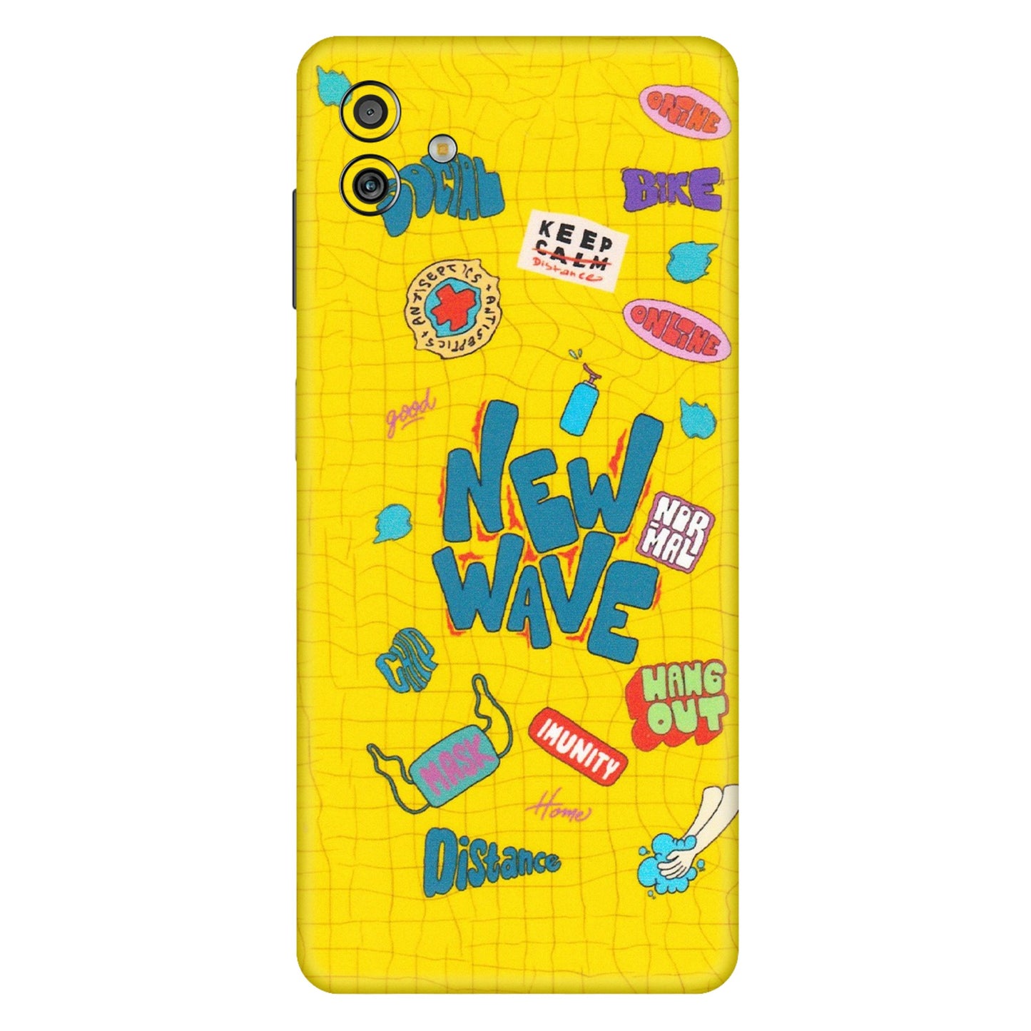 Samsung M/F/Note/Flip and C Phone Skins (All Models) - New Wave Life - Matte Finish (M-17) Samsung Galaxy M13 (5G)
