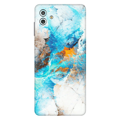 Samsung M/F/Note/Flip and C Phone Skins (All Models) - Blue Waves Abstract - Matte Finish (M-19) Samsung Galaxy M13 (5G)