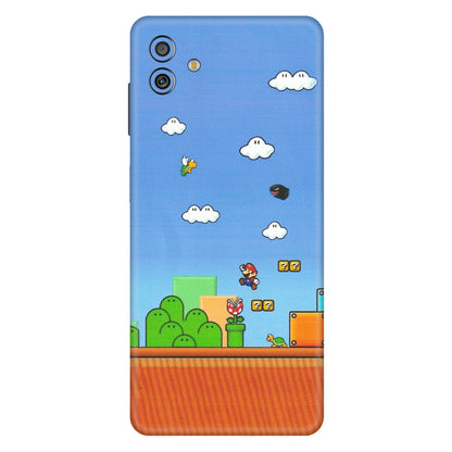 Samsung M/F/Note/Flip and C Phone Skins (All Models) - Mario Game Scene - Matte Finish (M-24) Samsung Galaxy M13 (5G)