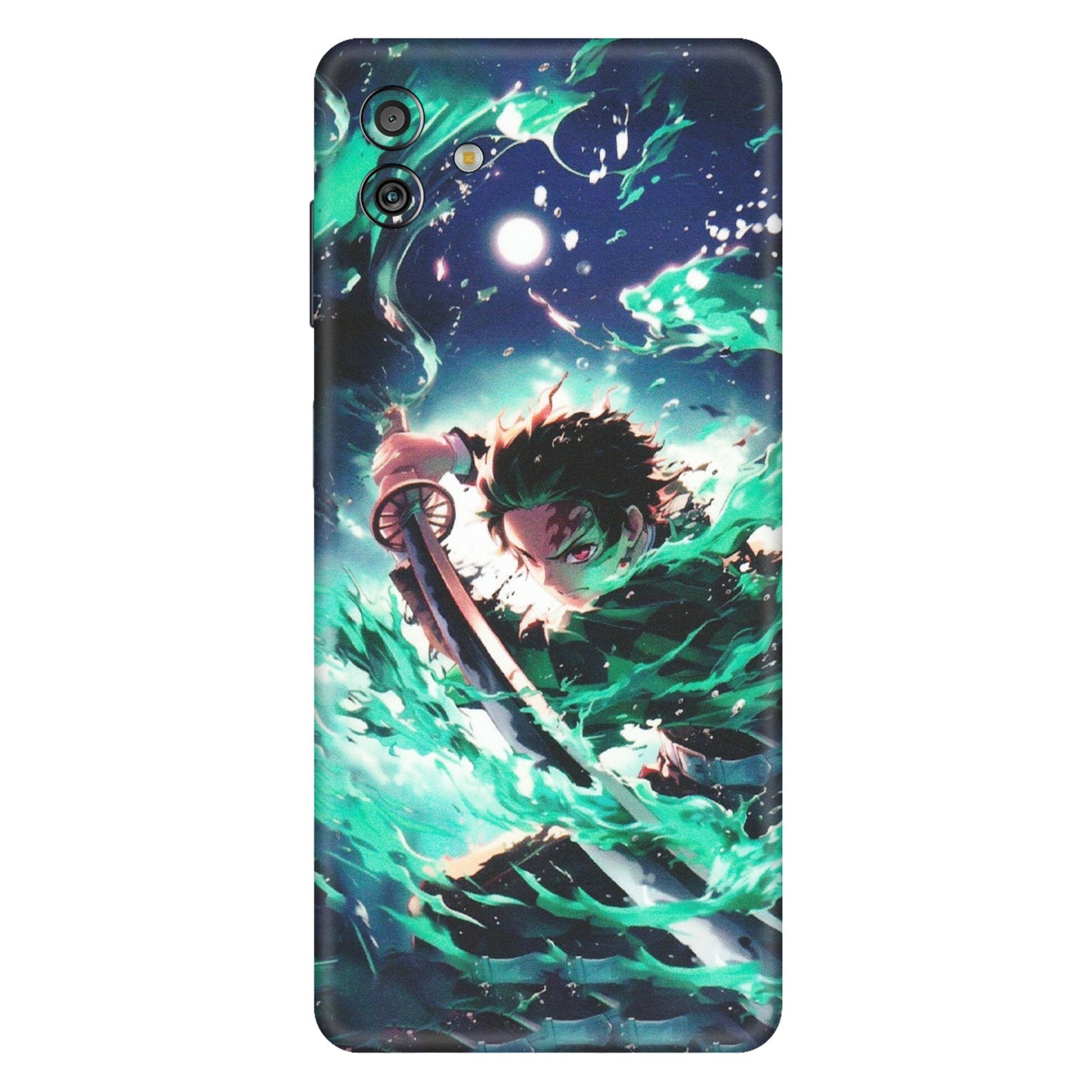 Samsung M/F/Note/Flip and C Phone Skins (All Models) - Sword Fighter Anime - Matte Finish (M-29) Samsung Galaxy M13 (5G)