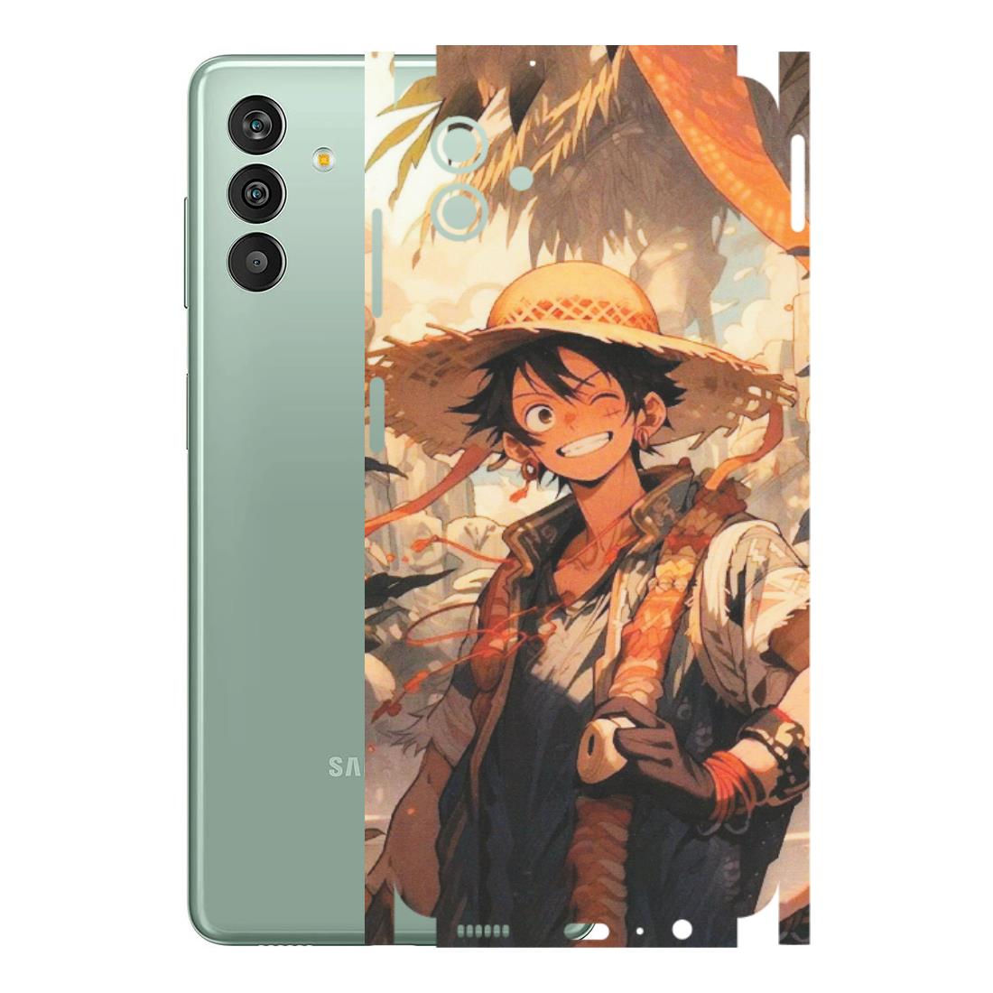 Samsung M/F/Note/Flip and C Phone Skins (All Models) - Anime Character Smile - Matte Finish (M-33) Samsung Galaxy M13 (5G)