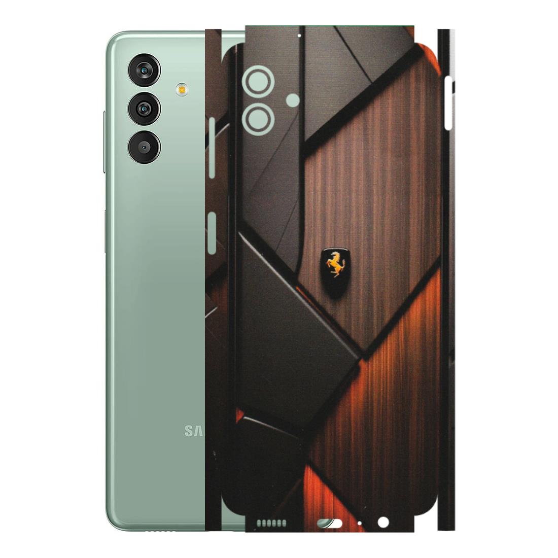 Samsung M/F/Note/Flip and C Phone Skins (All Models) - Lambo Beauty Wood Pattern Sober - Matte Finish (M-51) Samsung Galaxy M13 (5G)