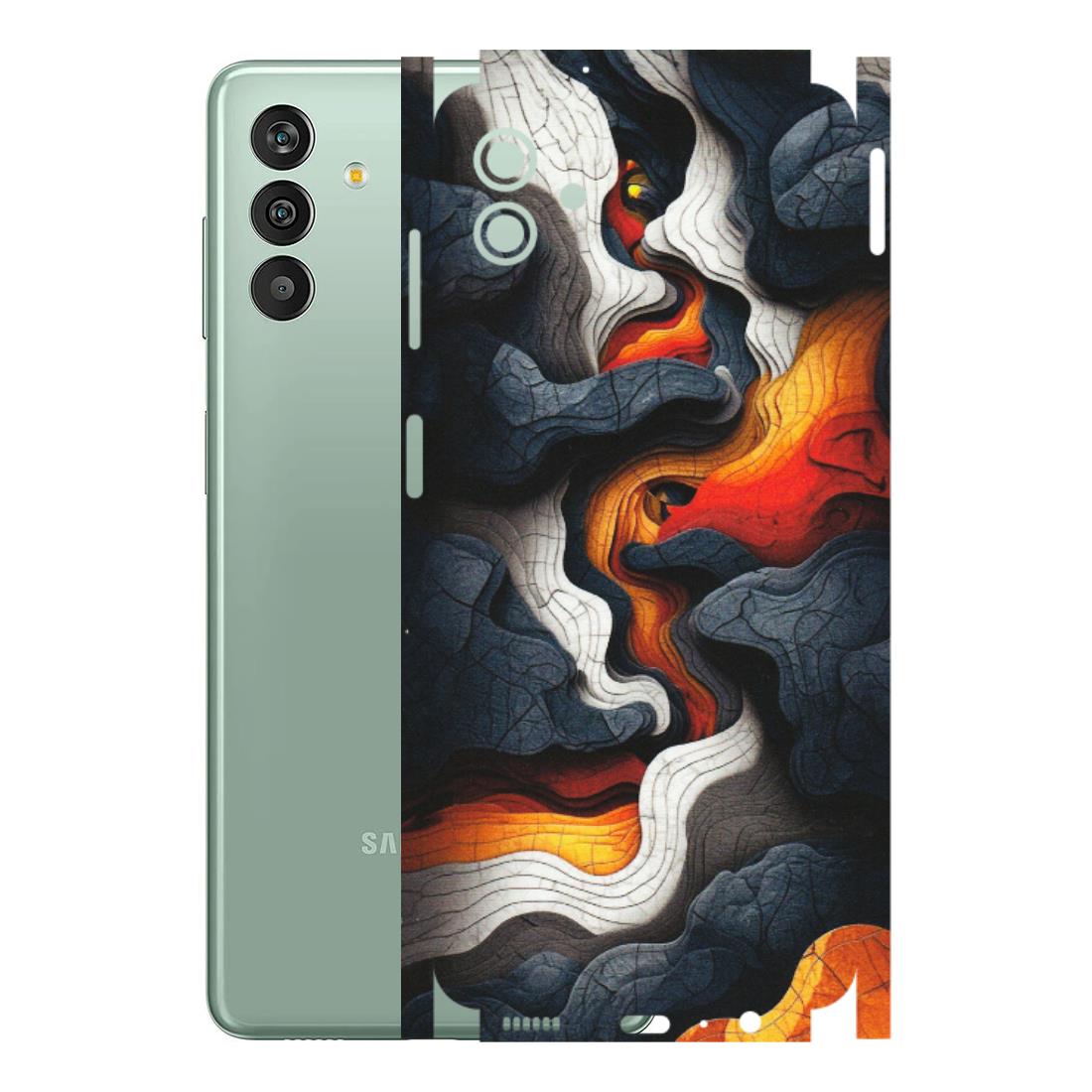 Samsung M/F/Note/Flip and C Phone Skins (All Models) - Abstract Volcanic Layers - Matte Finish (M-52) Samsung Galaxy M13 (5G)