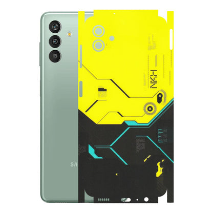 Samsung M/F/Note/Flip and C Phone Skins (All Models) - Black Yellow Technica - Matte Finish (M-53) Samsung Galaxy M13 (5G)