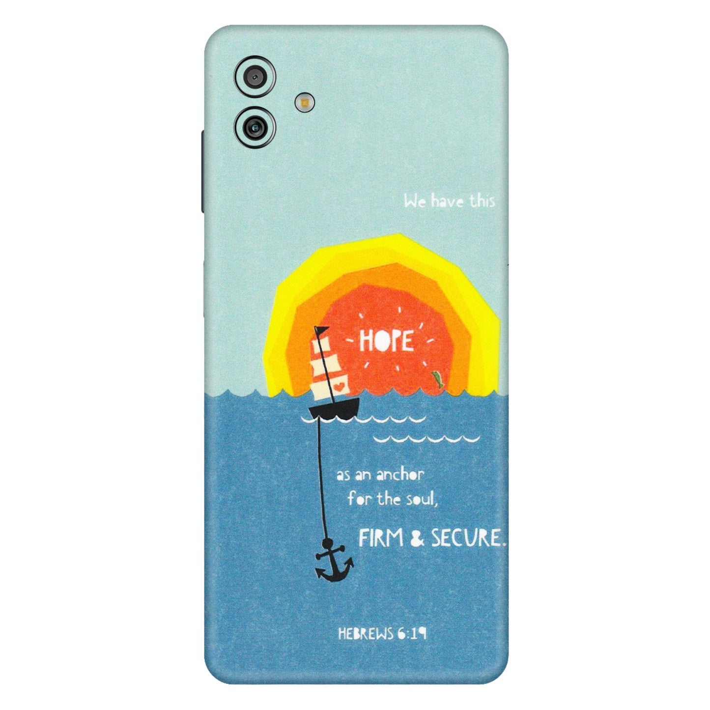 Samsung M/F/Note/Flip and C Phone Skins (All Models) - A Beautiful Sunset of Hope - Matte Finish (M-75) Samsung Galaxy M13 (5G)