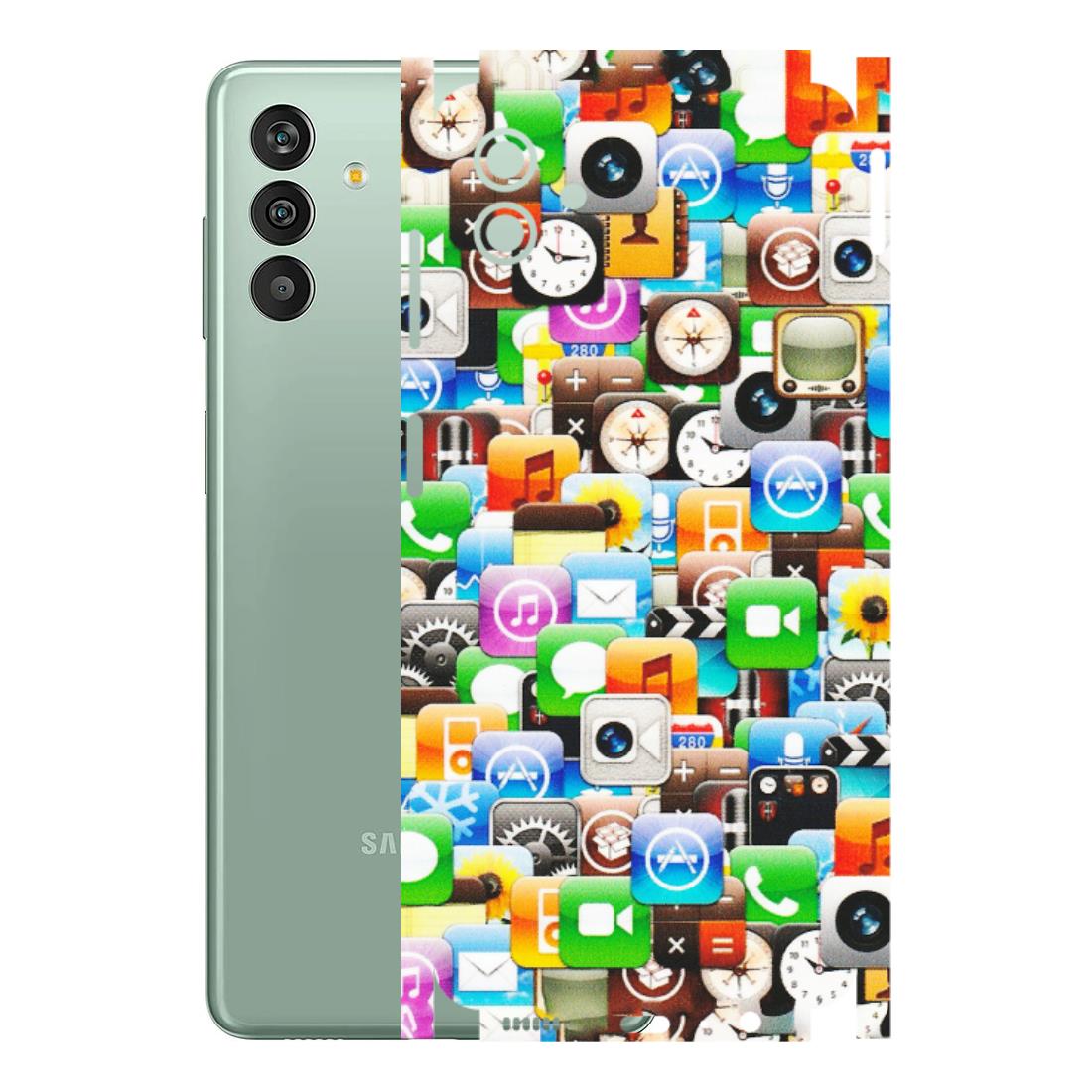 Samsung M/F/Note/Flip and C Phone Skins (All Models) - All Apple Icons - Matte Finish (M-93) Samsung Galaxy M13 (5G)