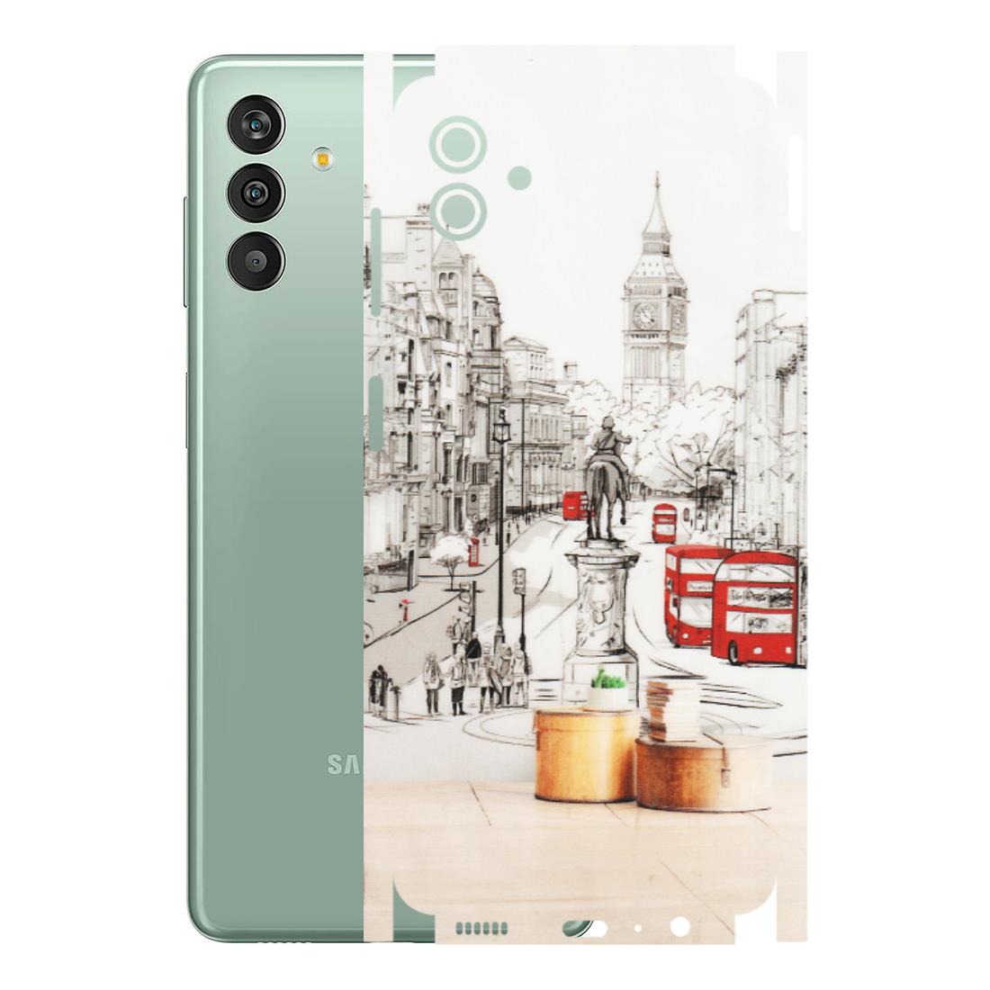 Samsung M/F/Note/Flip and C Phone Skins (All Models) - London Street - Transparent Finish (T-02) Samsung Galaxy M13 (5G)