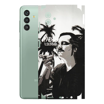 Samsung M/F/Note/Flip and C Phone Skins (All Models) - Pab Escobar - Transparent Finish (T-05) Samsung Galaxy M13 (5G)