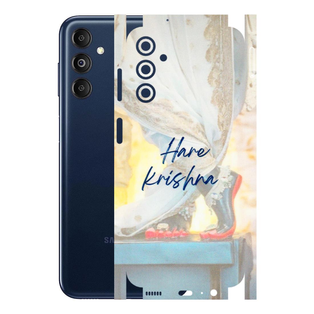 Samsung M/F/Note/Flip and C Phone Skins (All Models) - Hare Krishna - 3D Embossed Finish (L-03) Samsung Galaxy M14 (5G)