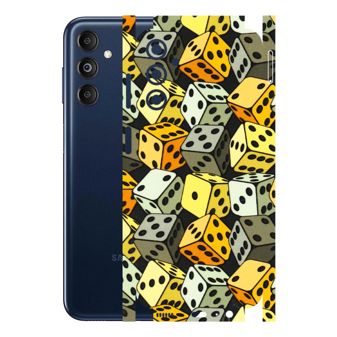 Samsung M/F/Note/Flip and C Phone Skins (All Models) - Dices Of Life - 3D Embossed Finish (L-04) Samsung Galaxy M14 (5G)