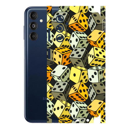 Samsung M/F/Note/Flip and C Phone Skins (All Models) - Dices Of Life - 3D Embossed Finish (L-04) Samsung Galaxy M14 (5G)