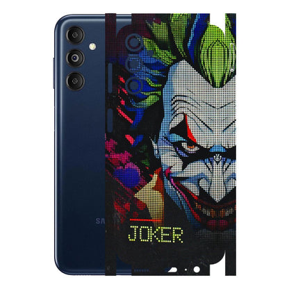 Samsung M/F/Note/Flip and C Phone Skins (All Models) - Joker Dot Matrix - 3D Embossed Finish (L-08) Samsung Galaxy M14 (5G)