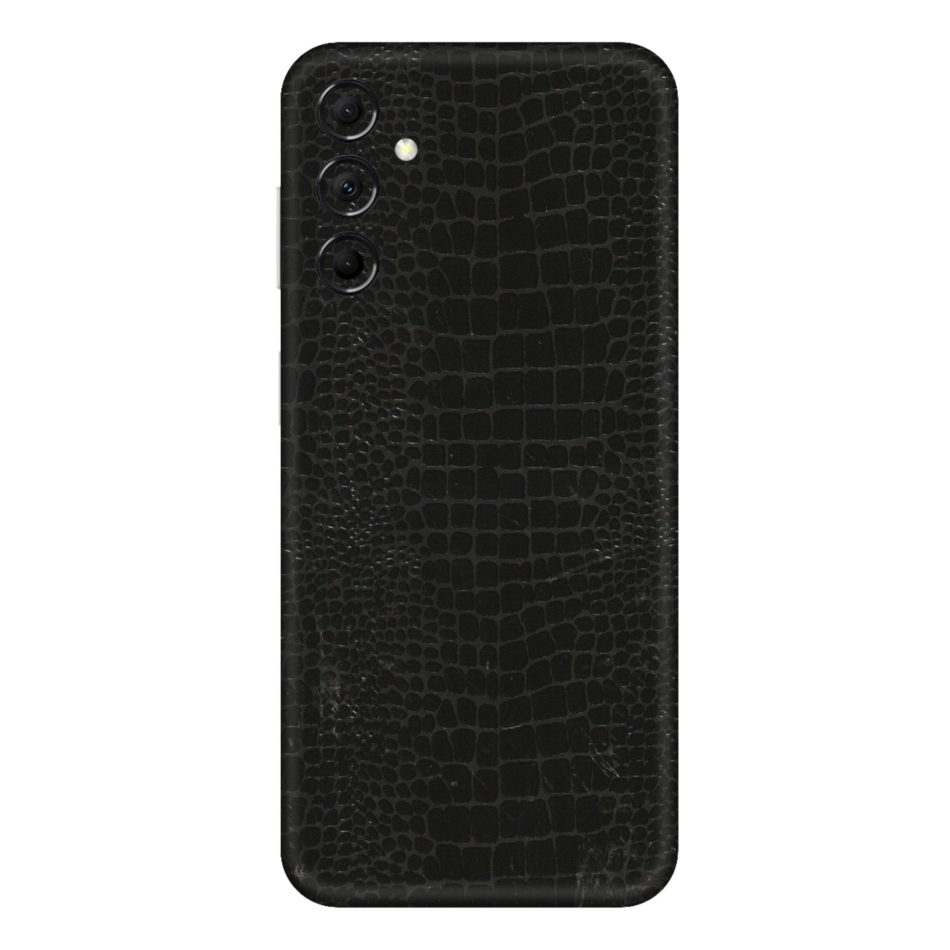 Samsung M/F/Note/Flip and C Phone Skins (All Models) - Snake Leather Black - 3D Embossed Finish (L-107) Samsung Galaxy M14 (5G)