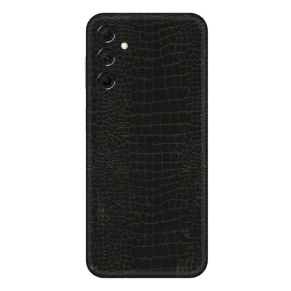Samsung M/F/Note/Flip and C Phone Skins (All Models) - Snake Leather Black - 3D Embossed Finish (L-107) Samsung Galaxy M14 (5G)