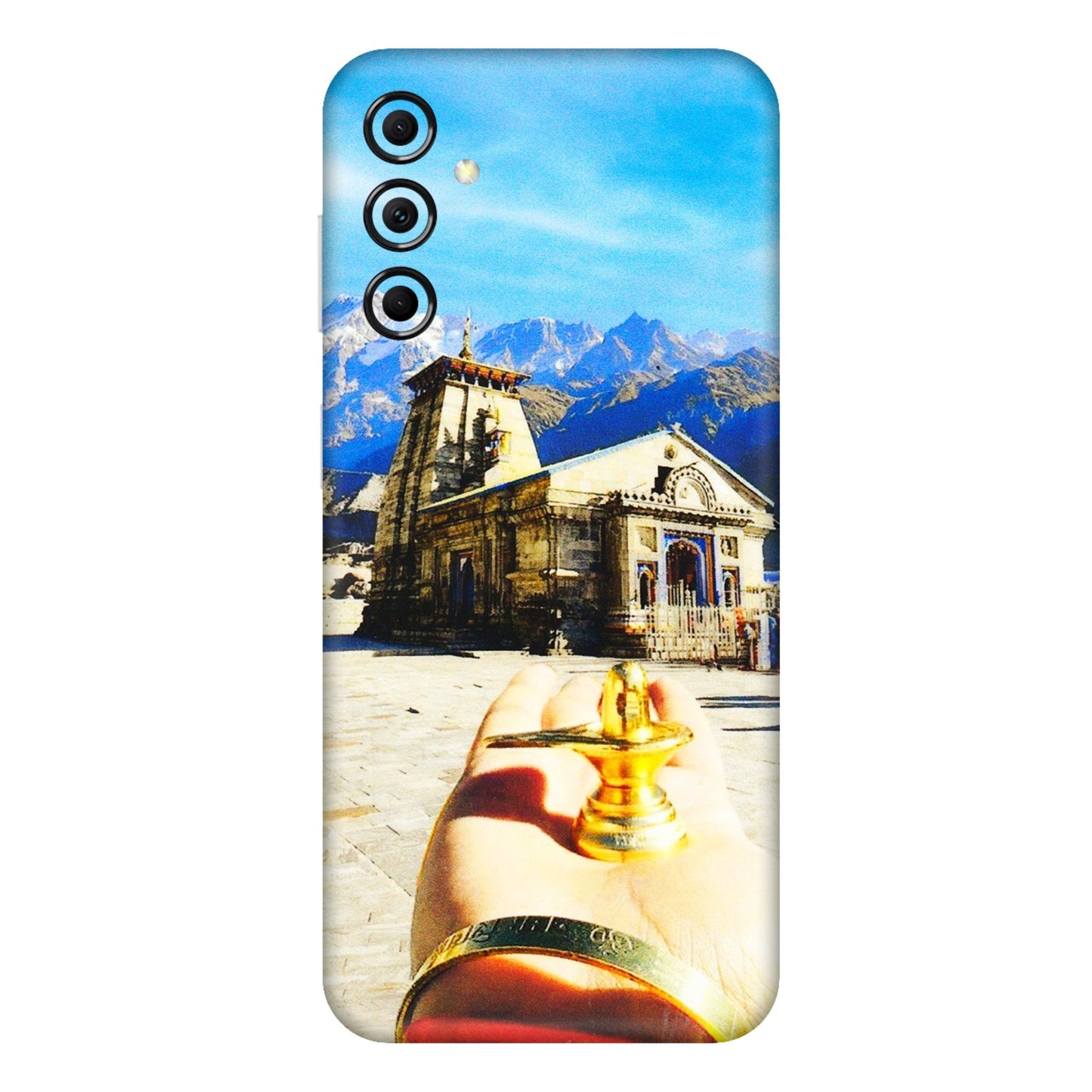 Samsung M/F/Note/Flip and C Phone Skins (All Models) - Beauty of Kedarnath - 3D Embossed Finish (L-108) Samsung Galaxy M14 (5G)