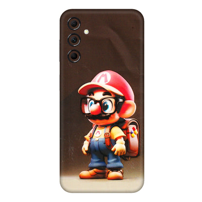 Samsung M/F/Note/Flip and C Phone Skins (All Models) - Little Mario - 3D Embossed Finish (L-119) Samsung Galaxy M14 (5G)
