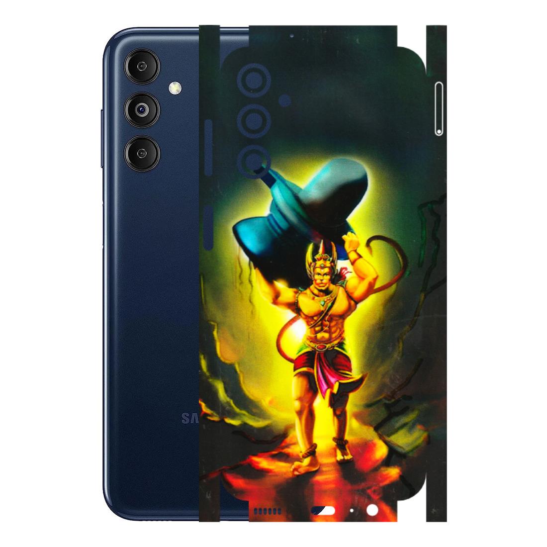 Samsung M/F/Note/Flip and C Phone Skins (All Models) - Hanuman Ji - 3D Embossed Finish (L-128) Samsung Galaxy M14 (5G)