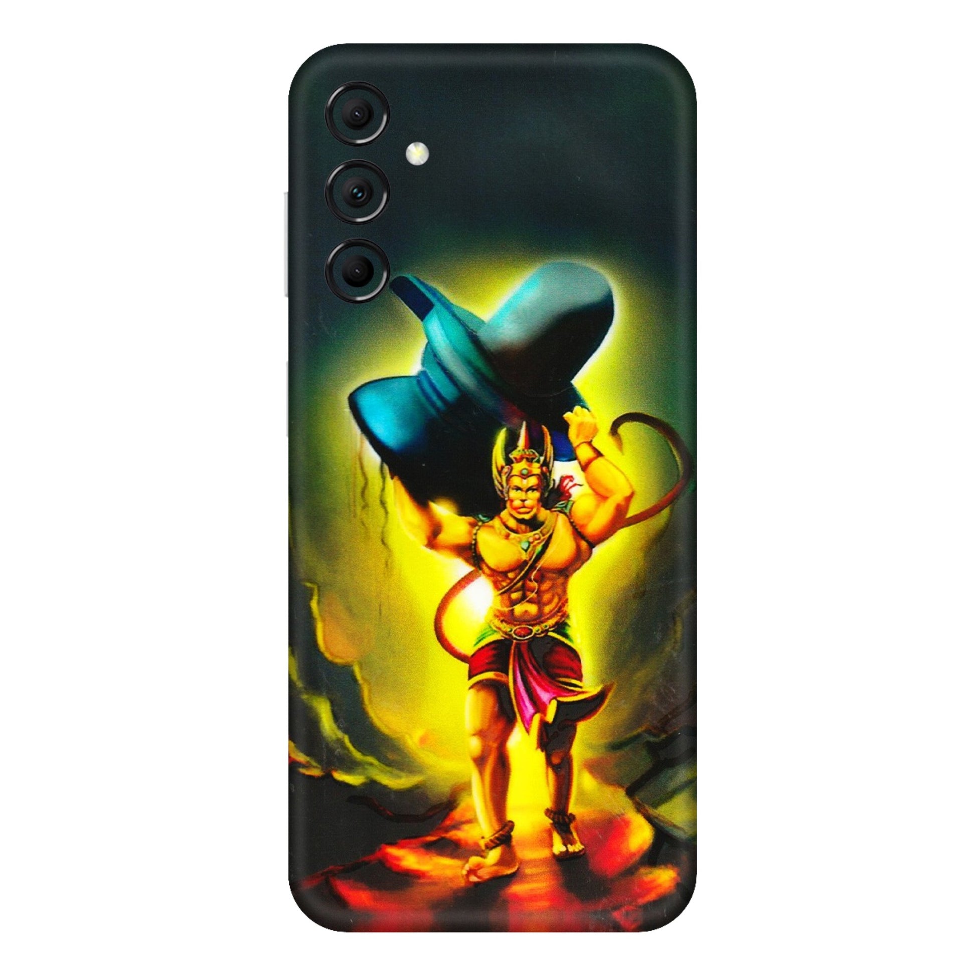 Samsung M/F/Note/Flip and C Phone Skins (All Models) - Hanuman Ji - 3D Embossed Finish (L-128) Samsung Galaxy M14 (5G)
