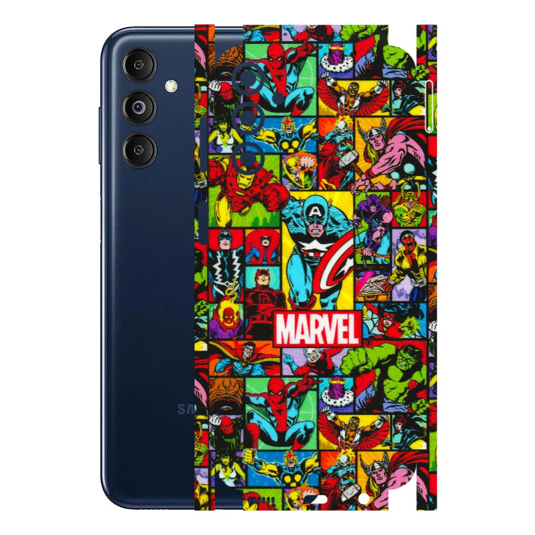 Samsung M/F/Note/Flip and C Phone Skins (All Models) - MARVELOUS Comic Characters - 3D Embossed Finish (L-129) Samsung Galaxy M14 (5G)