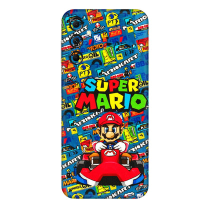 Samsung M/F/Note/Flip and C Phone Skins (All Models) - Super Mario Kart - 3D Embossed Finish (L-140) Samsung Galaxy M14 (5G)