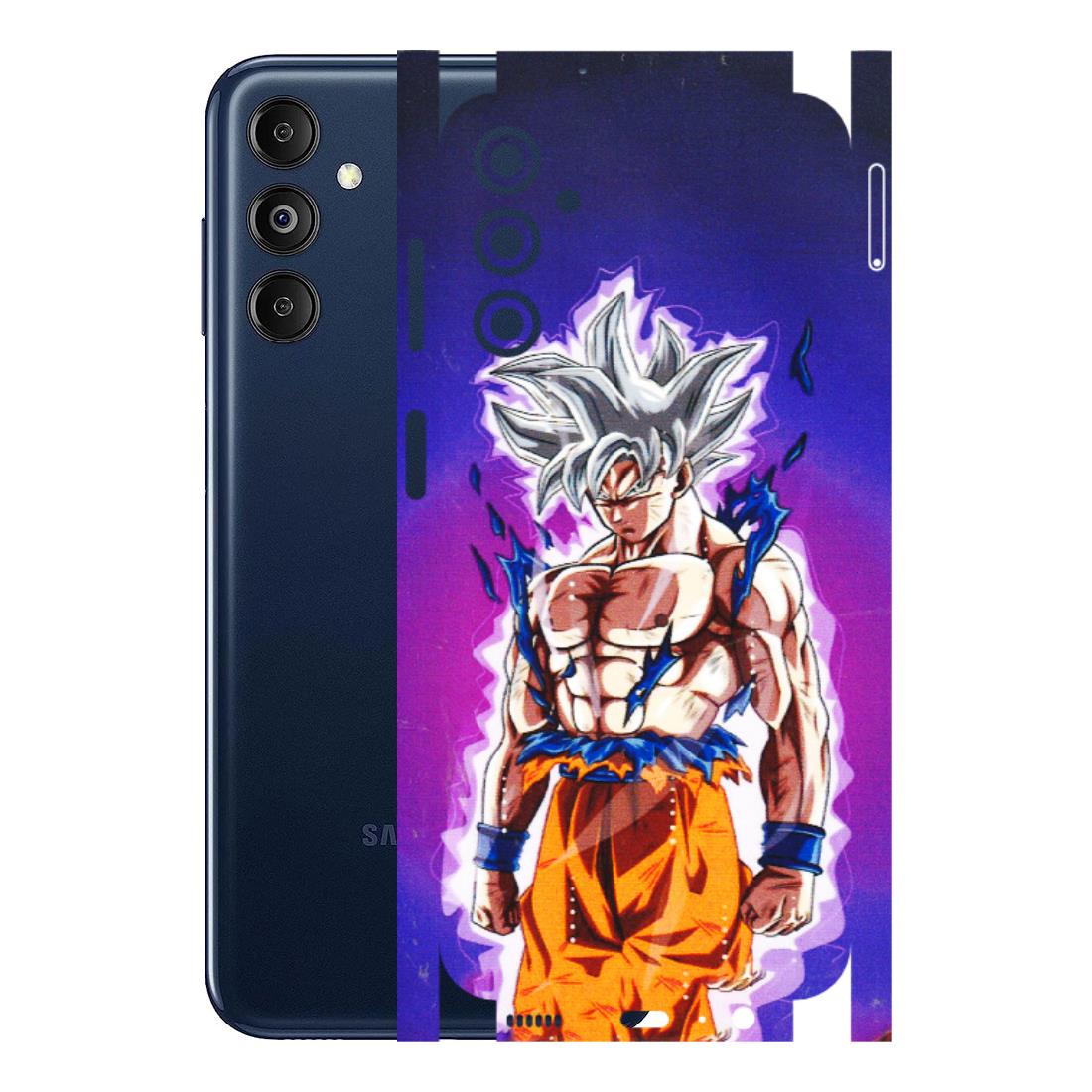 Samsung M/F/Note/Flip and C Phone Skins (All Models) - Goku Purple Anime - 3D Embossed Finish (L-147) Samsung Galaxy M14 (5G)