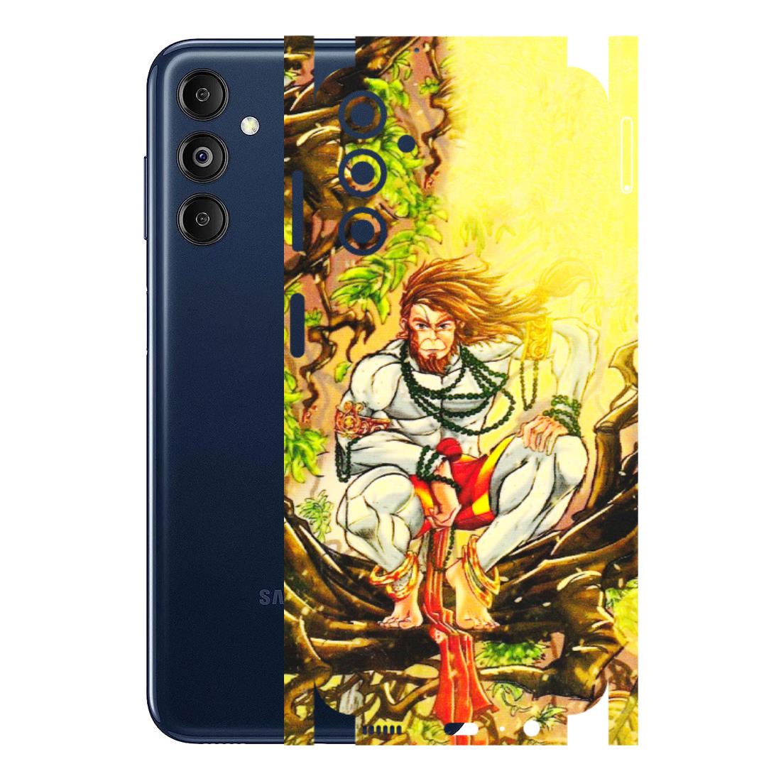 Samsung M/F/Note/Flip and C Phone Skins (All Models) - Lord Hanuman - 3D Embossed Finish (L-152) Samsung Galaxy M14 (5G)