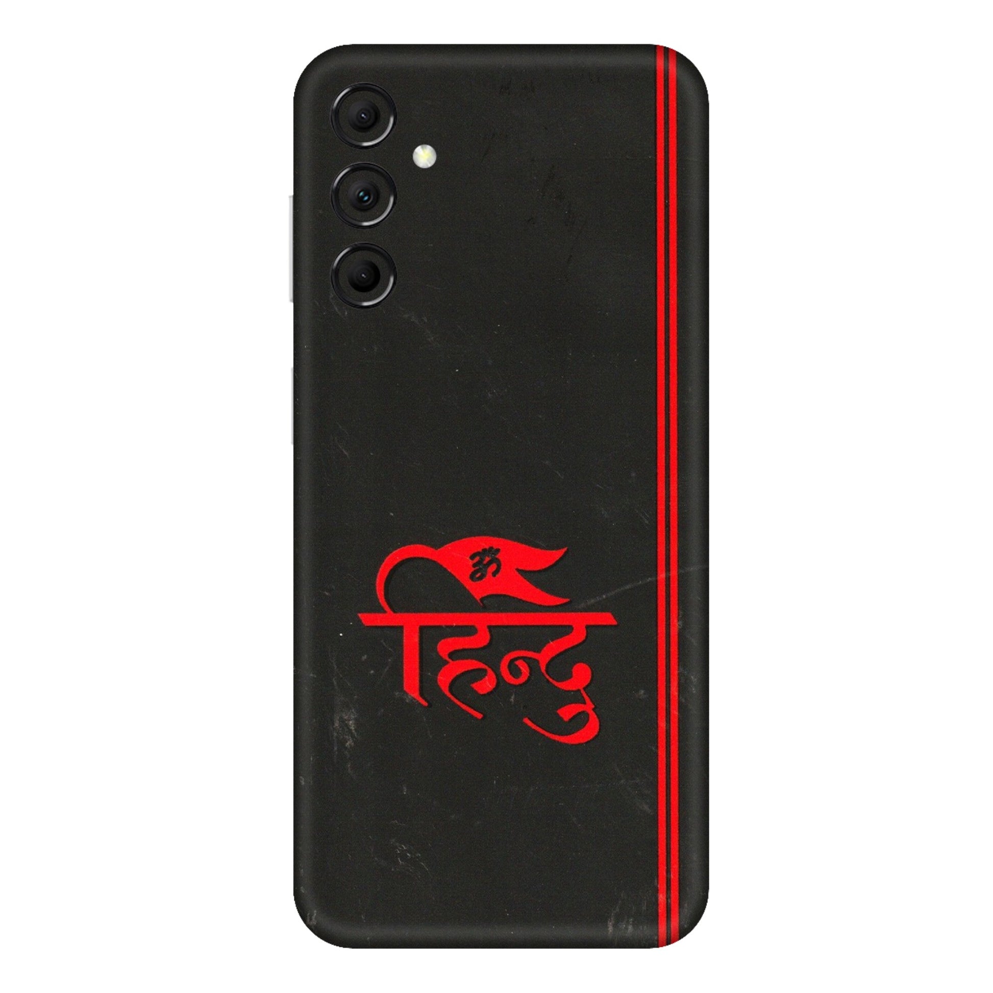 Samsung M/F/Note/Flip and C Phone Skins (All Models) - Hindu Black - 3D Embossed Finish (L-153) Samsung Galaxy M14 (5G)