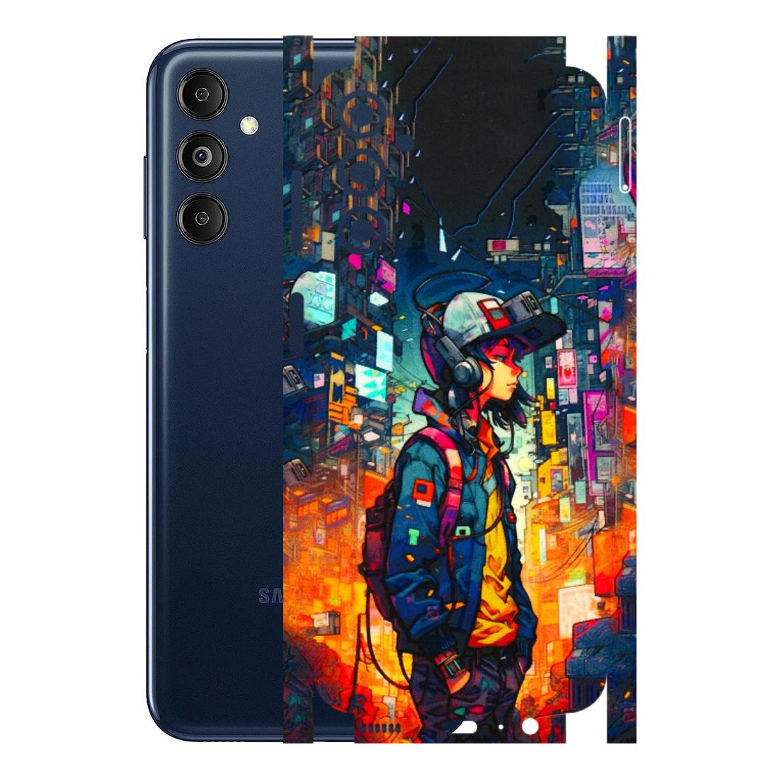 Samsung M/F/Note/Flip and C Phone Skins (All Models) - Street Anime Guy - 3D Embossed Finish (L-158) Samsung Galaxy M14 (5G)