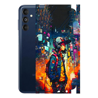 Samsung M/F/Note/Flip and C Phone Skins (All Models) - Street Anime Guy - 3D Embossed Finish (L-158) Samsung Galaxy M14 (5G)