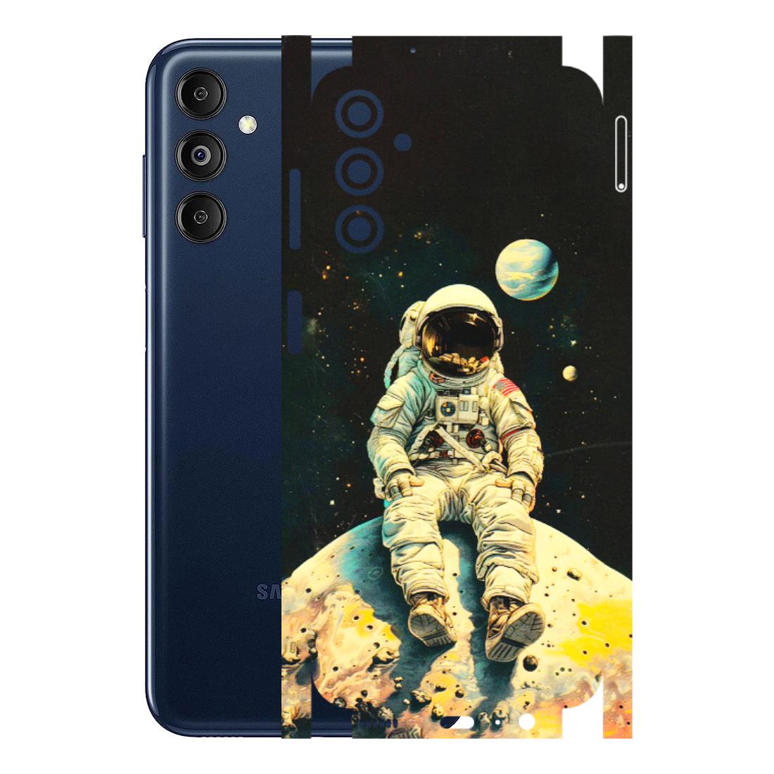 Samsung M/F/Note/Flip and C Phone Skins (All Models) - Astronaut in Space - 3D Embossed Finish (L-16) Samsung Galaxy M14 (5G)