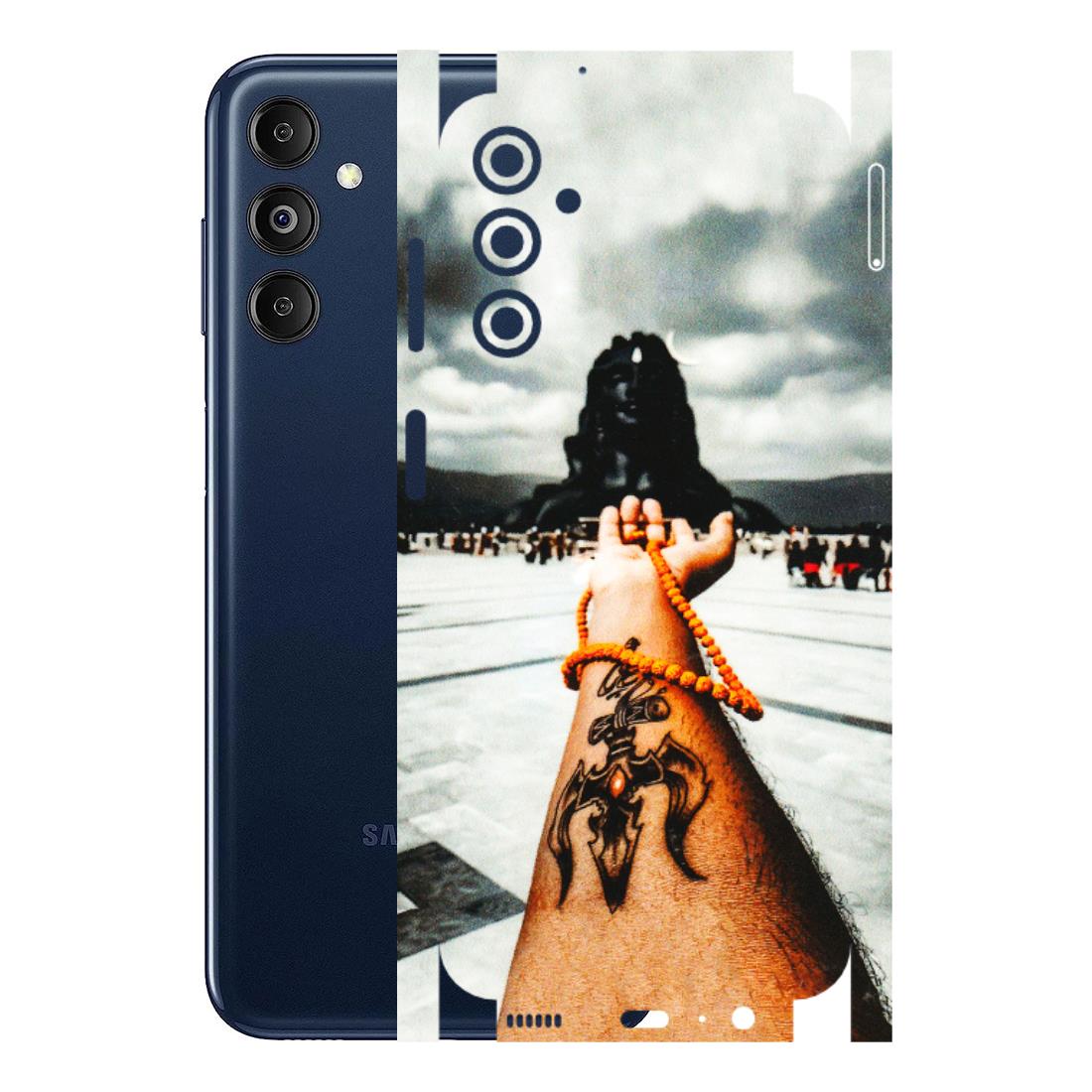 Samsung M/F/Note/Flip and C Phone Skins (All Models) - Jai Adiyogi Mahakaal - 3D Embossed Finish (L-164) Samsung Galaxy M14 (5G)